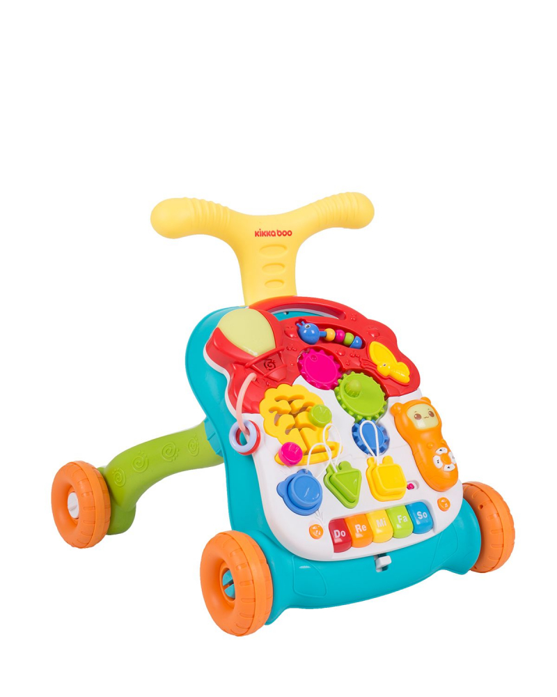 Antepremergator KikkaBoo 3IN1 Walk and Learn, Verde - imagine 6