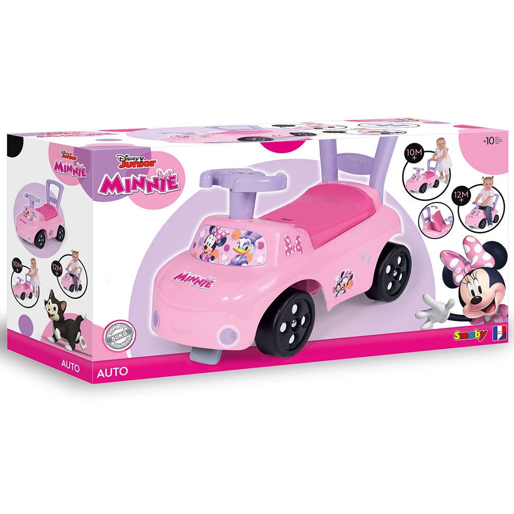 Mașinuță Smoby Minnie Ride-On Roz - imagine 6