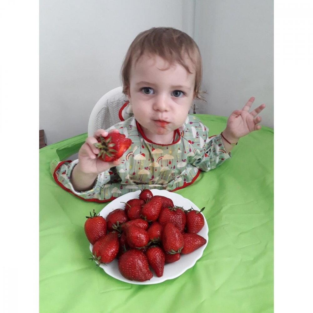 Baveta cu maneci Tidy tot - Norisosi Pufosi