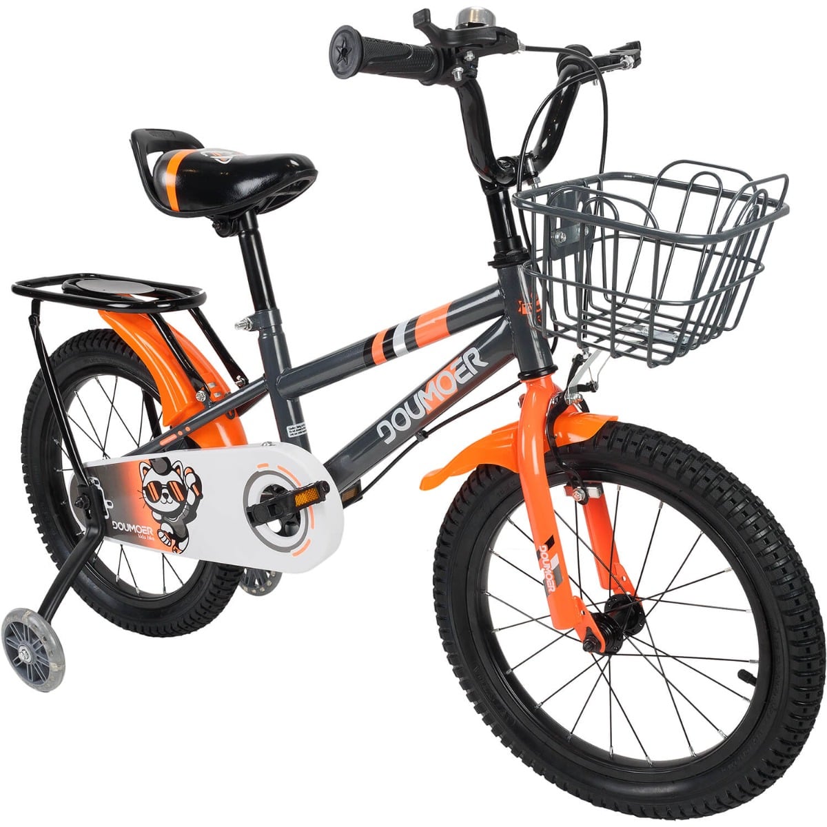 Action One Arrow 16 inch Bicicleta cu Roti Ajutatoare Gri
