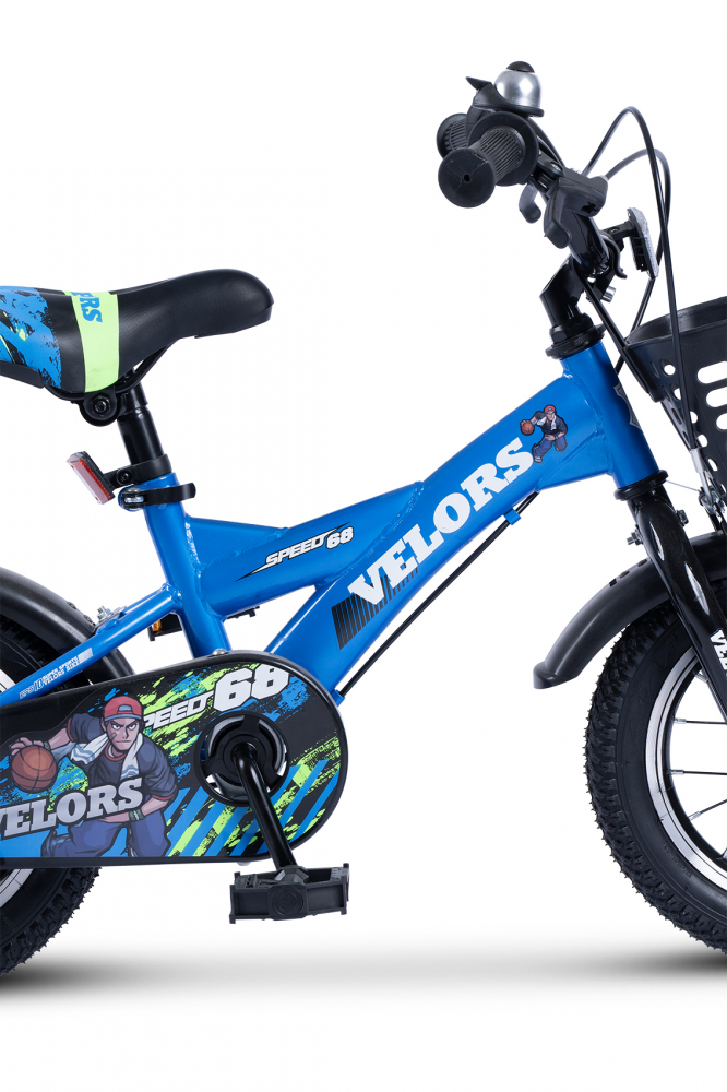 Velors V1201A Bicicleta Copii 12inch Albastru - imagine 4