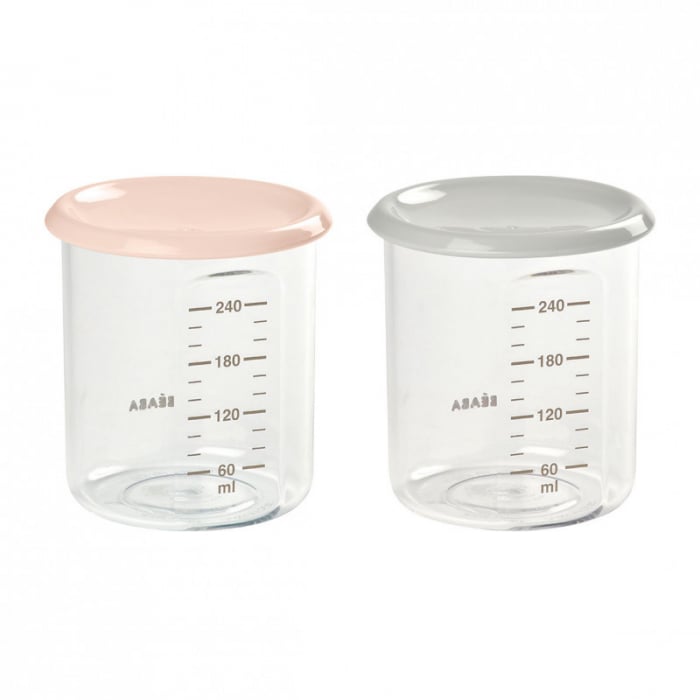 Set 2 recipiente ermetice Beaba, 240 ml