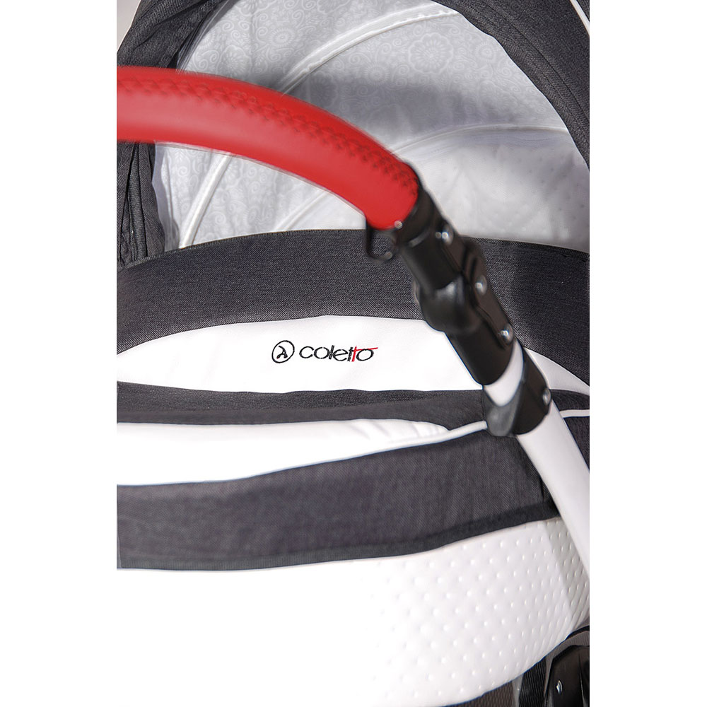 Coletto Florino Carbon 2in1, Design Elegant, Carucior Copii - imagine 3
