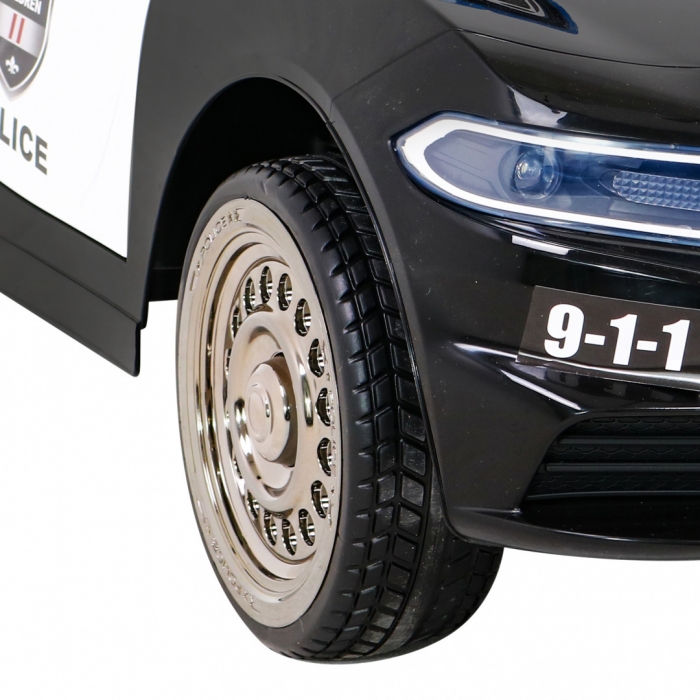 Masinuta Electrica Ramiz Super-Police 70W, Telecomanda - imagine 10