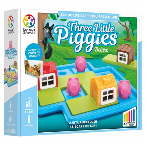 Three Little Piggies Smart Games Joc Logică 3+