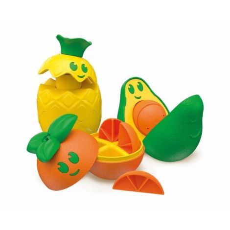 Clementoni Joc Logica Fructe | Plastic Reciclat - imagine 2