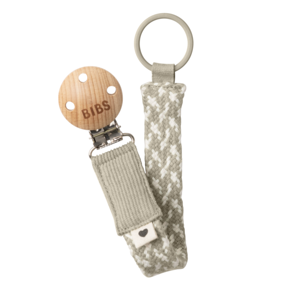 Lănțișor Clip Suzetă BIBS Sand-Ivory - imagine 4