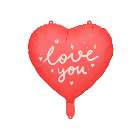 Balon Inimă Love You Party Deco 45cm