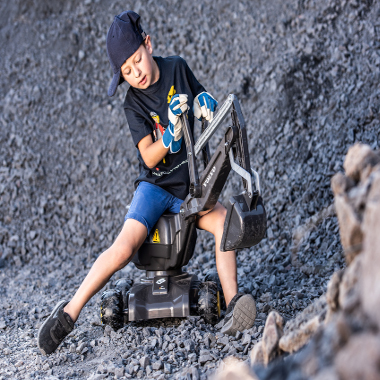 Excavator Rolly Toys Volvo EW160, funcțional
