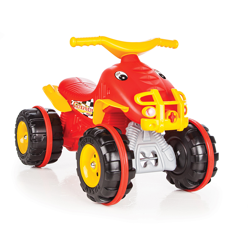 ATV Pilsan Cengaver Red, fara pedale, 3 ani+