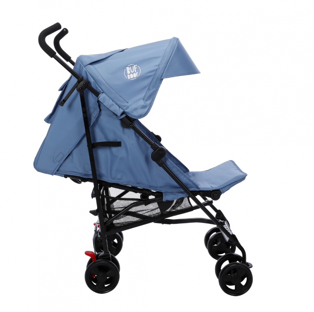 Carucior Buf Boof S120 Albastru, Sasiu Aluminiu - imagine 5