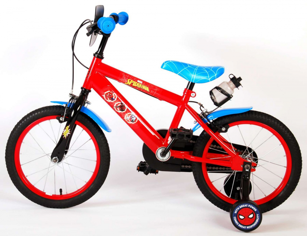 Bicicleta Eandl Spiderman 16" pentru copii - imagine 11
