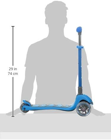 Trotineta Copii Kicknroll cu LED și Ghidon Reglabil - imagine 5