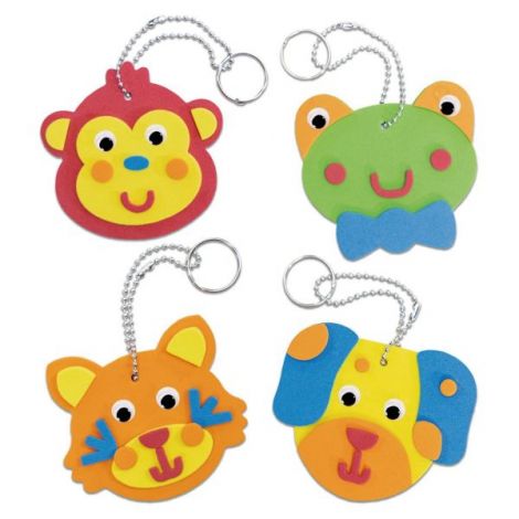 Galt Kit Creativ Brelocuri din Spuma Animalute - imagine 3