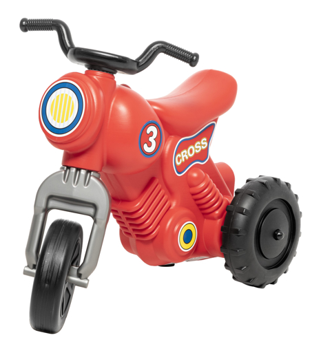 Tricicleta Dohany Cross Motor Roșu, 3-4 Ani - imagine 4