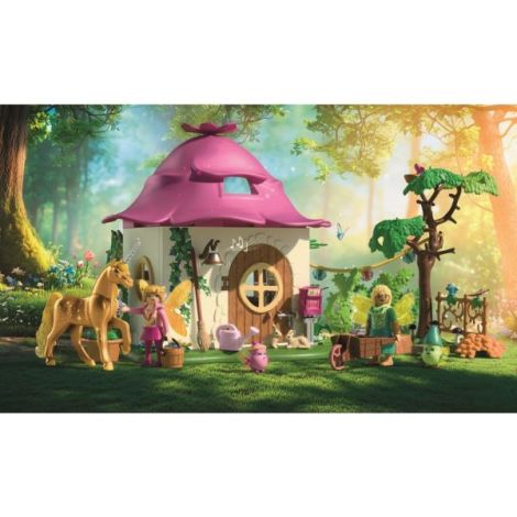 Playmobil Casuta Zanelor cu Unicorn Auriu - imagine 5