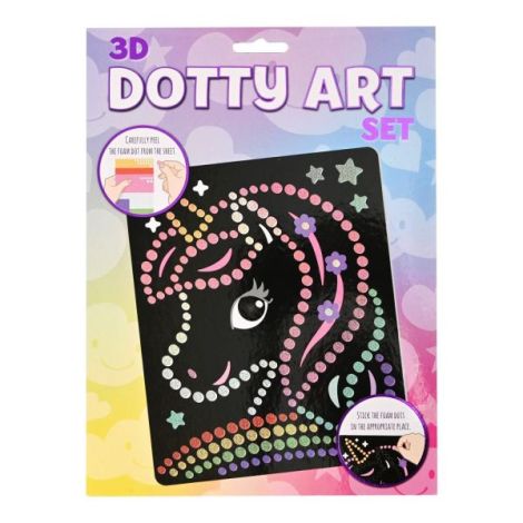 Set 3D Unicorn cu Buline Auto-adezive Winsholland