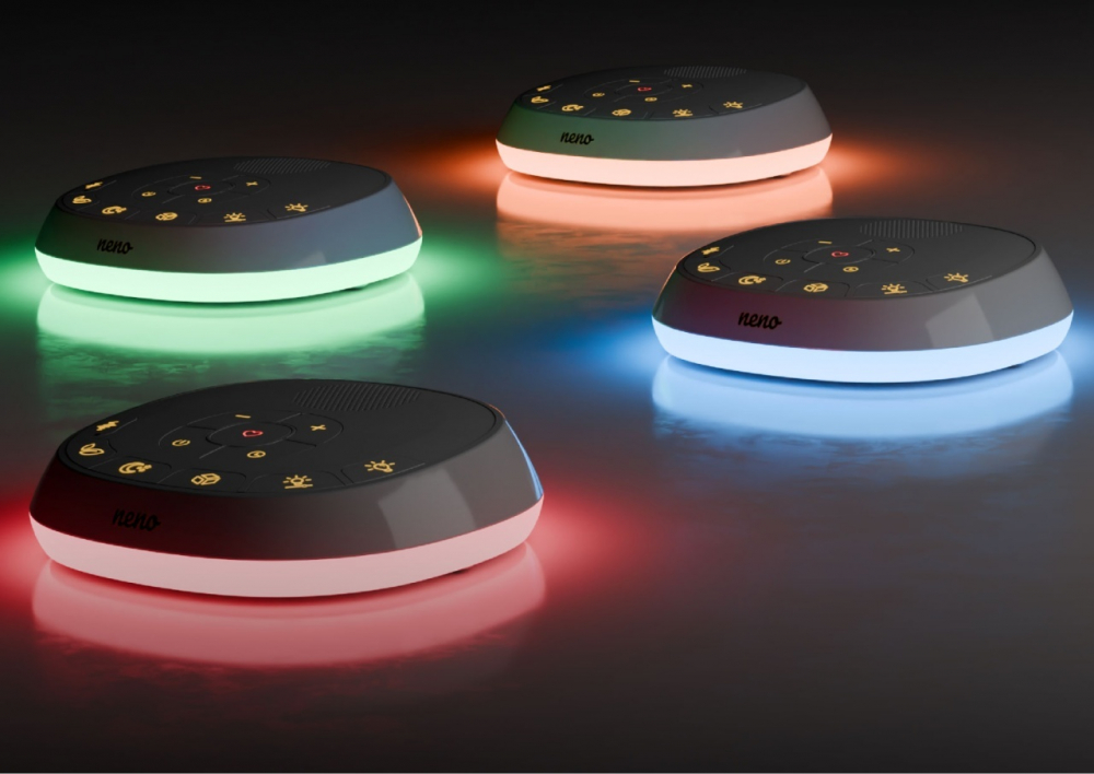Lampa Neno Lumia cu pulsometru și sunete relaxante - imagine 4