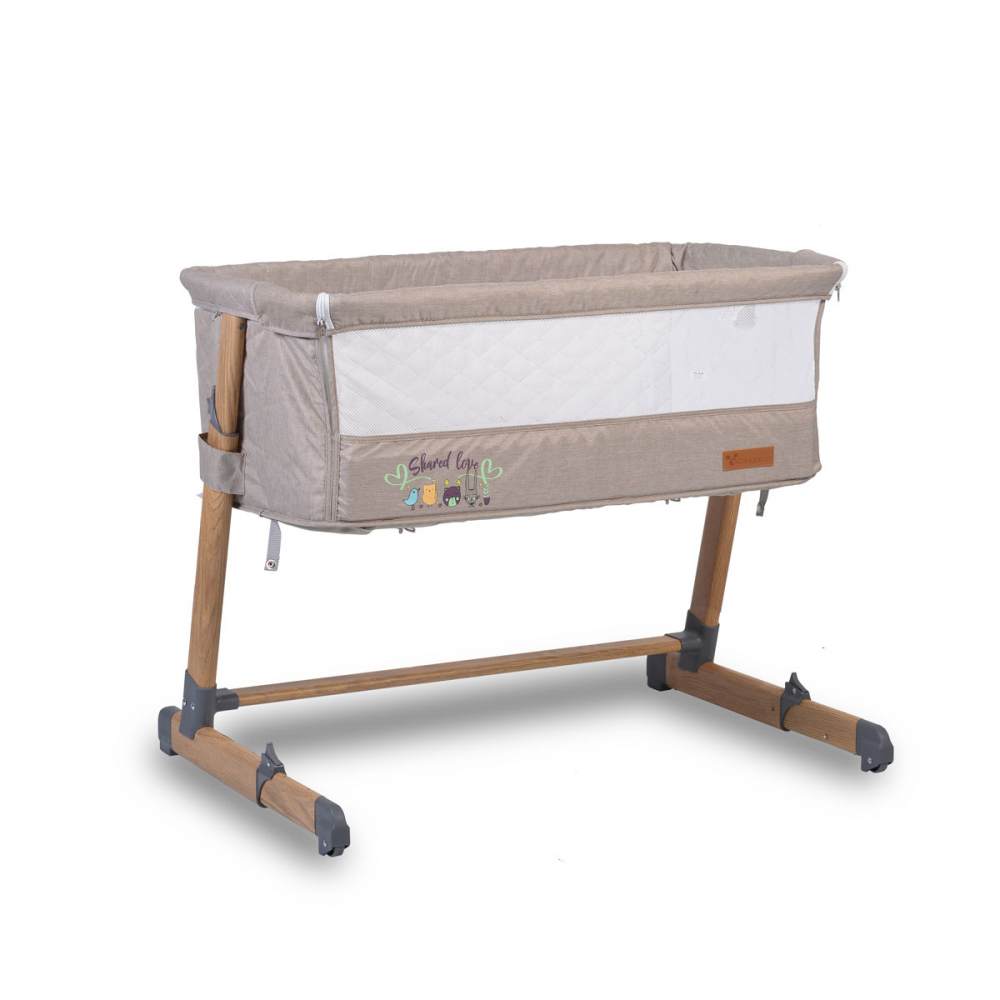 Patut Co-Sleeper Cangaroo Wood Beige - imagine 6