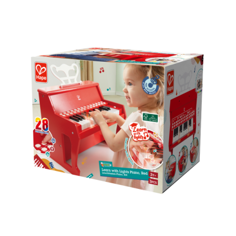Hape Pian Roșu cu Luminii - Învață să Cânti Interactiv - imagine 5