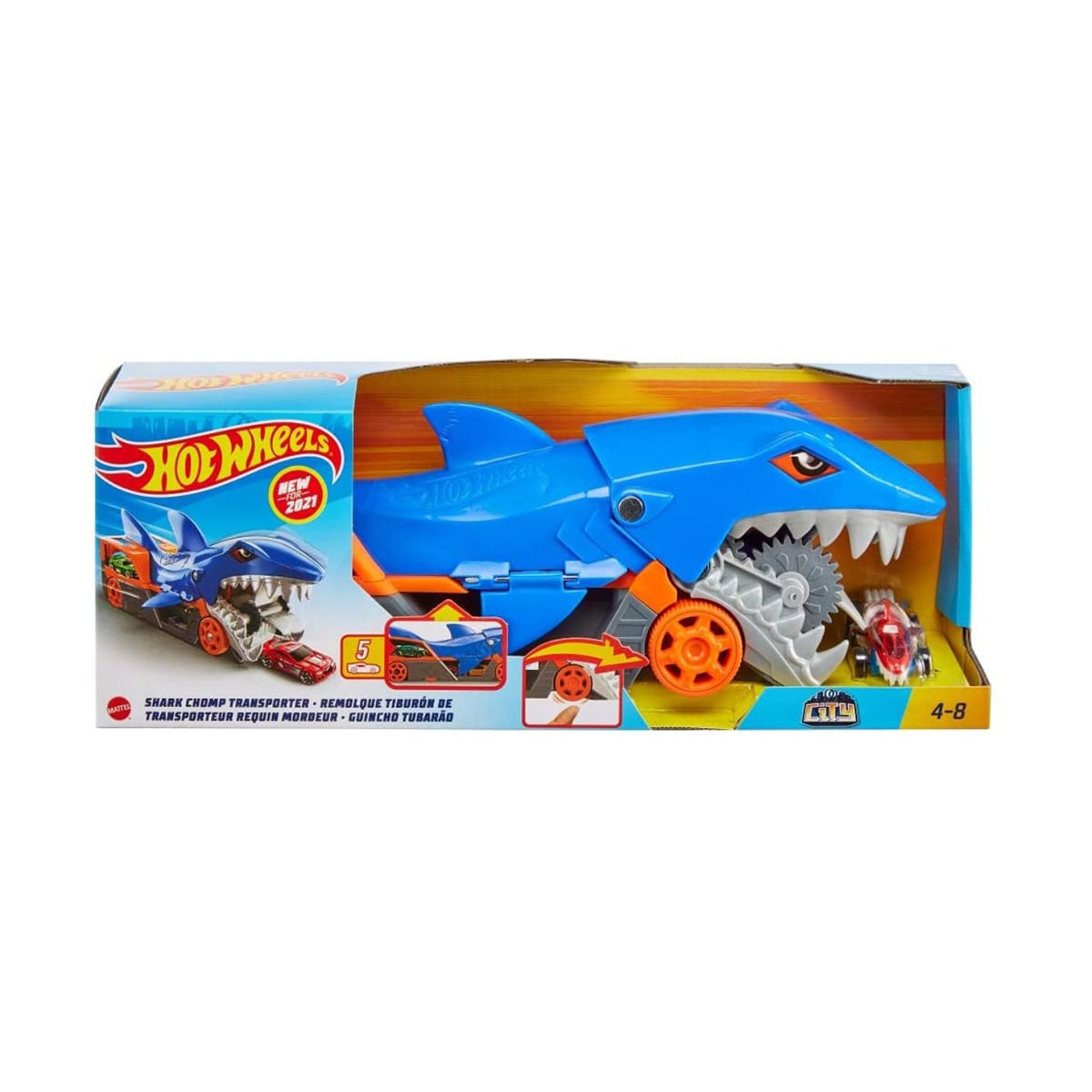Camion Rechin Hot Wheels Transportor Masinute