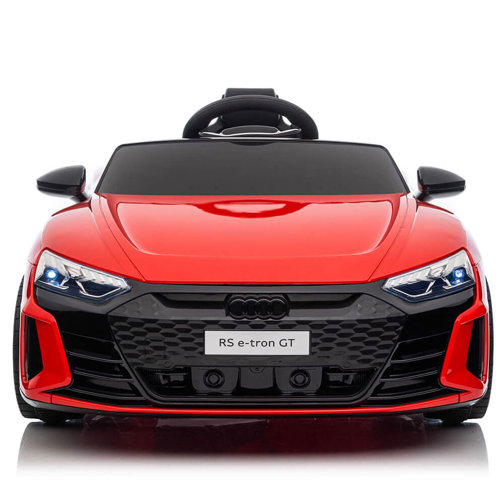 Audi E-Tron Rosu 70W | Masinuta Electrica Copii - imagine 5