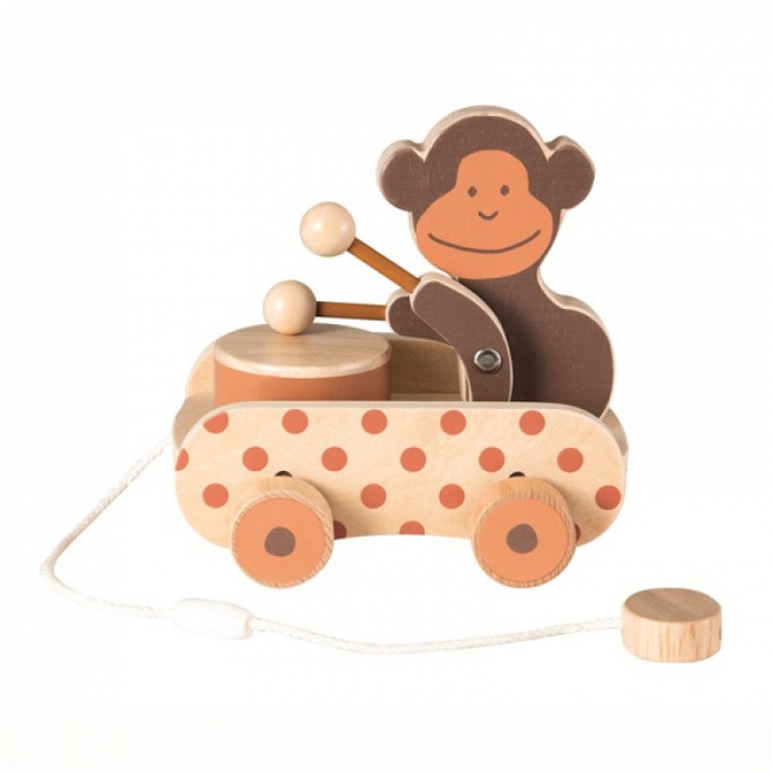 Maimuta Paulo Egmont Toys | Jucarie de tras educativa