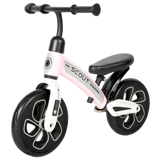 Bicicleta Lorelli Scout Pink, fara pedale, 2-4 ani - imagine 5