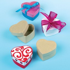 Cutiute Carton Inimioare Baker Ross | Decorează DIY