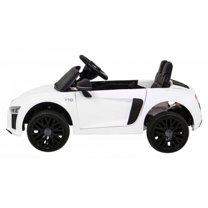 Mașinuță Electrică Audi R8 Alb 70W cu Telecomandă - imagine 9