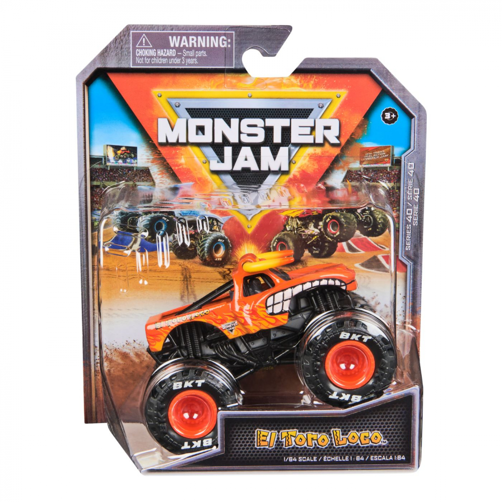 Monster Jam El Toro Loco, Masinuta Metalica 1:64
