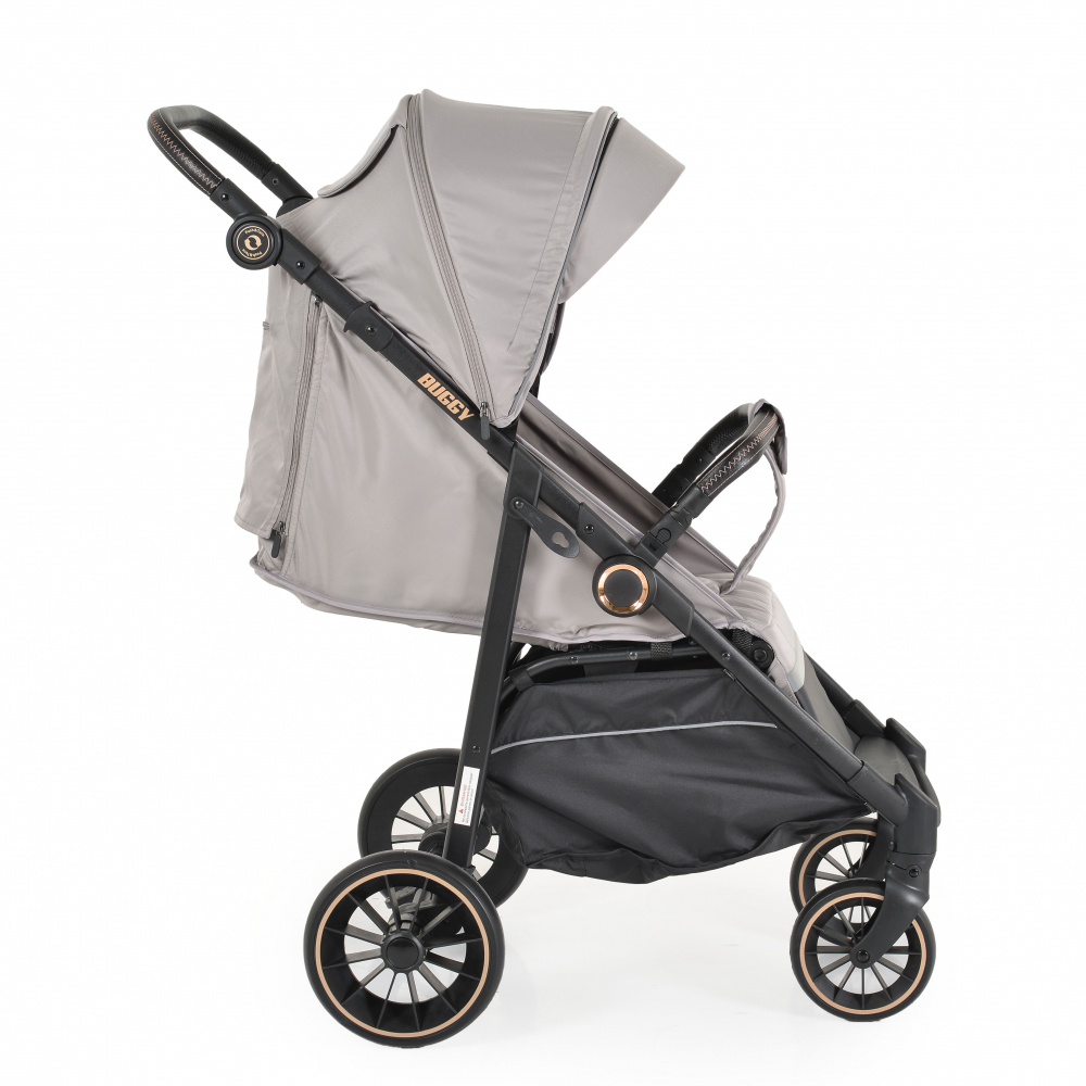 Carucior Moni Buggy Grey, Aluminiu, 0-22kg
