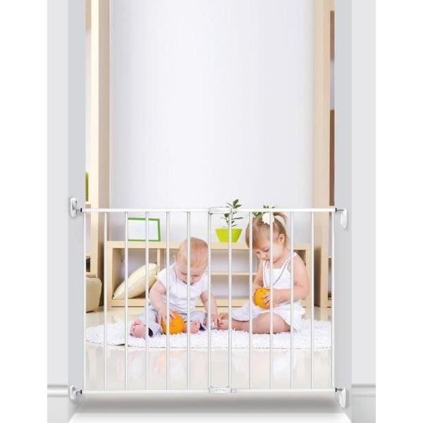 Poarta Siguranta Extensibila Noma 62-102 cm Alb - imagine 5