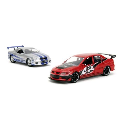 Jada Fast Furious Set Masini Metalice 1:32 - imagine 3