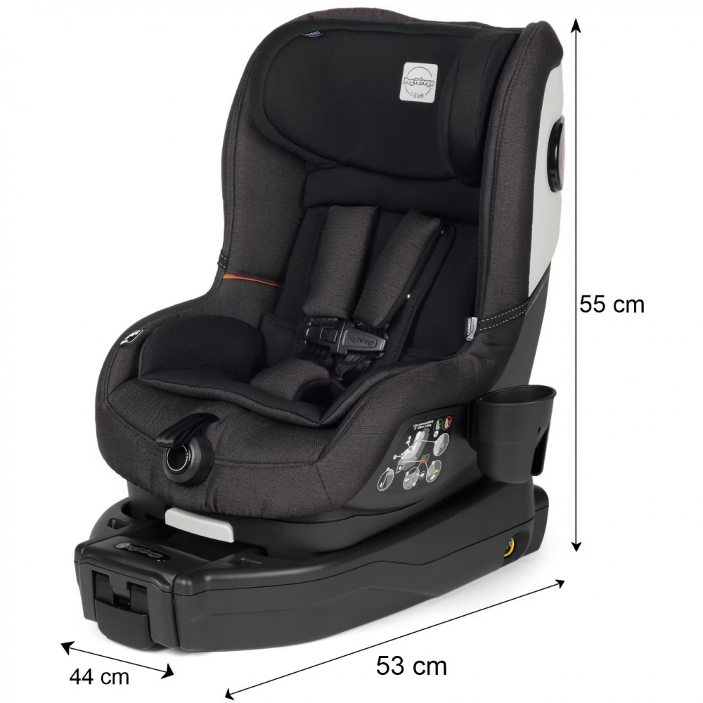 Scaun auto Peg Perego Viaggio FF105 Ebony - imagine 2