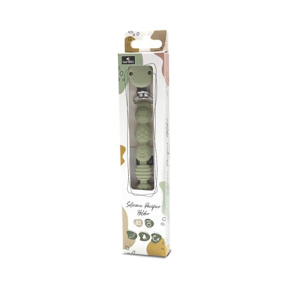 Lorelli Lant Silicon Suzeta Fresh Green - 0 Luni+ - imagine 3