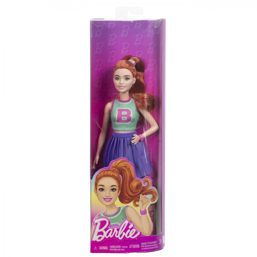 Papusa Barbie Roscata Majoretta Mattel