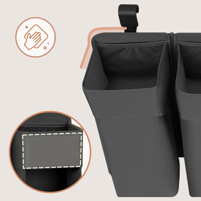 Organizator Lionelo Sidepocket L - 3 Compartimente - imagine 5