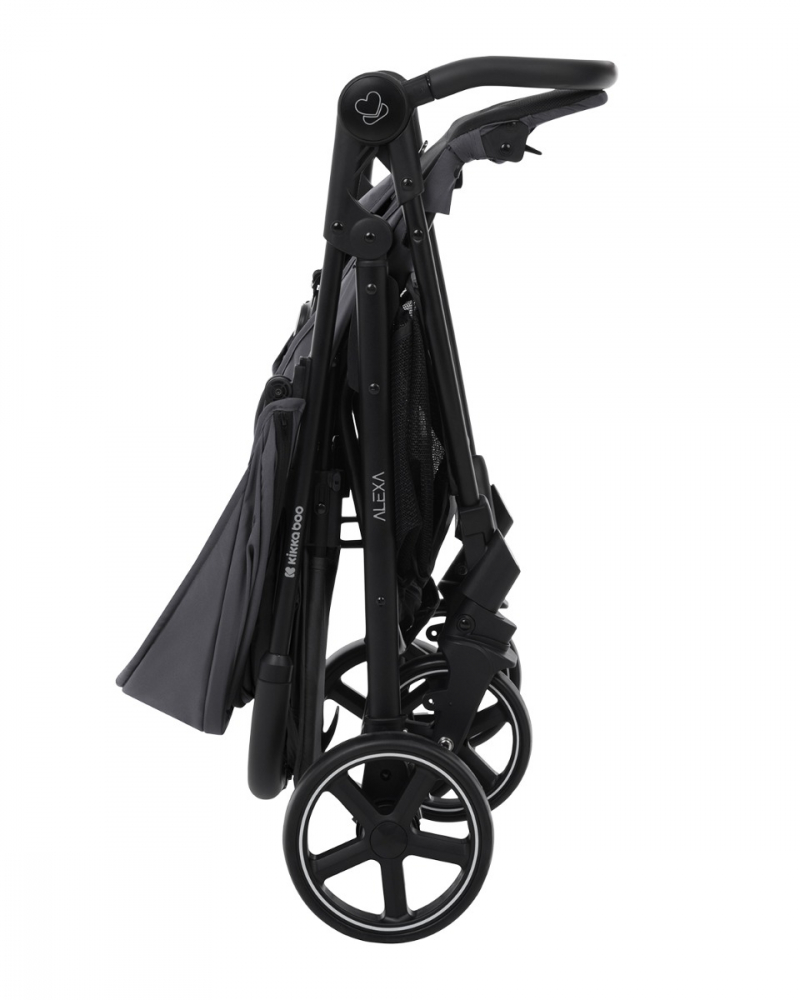 Carucior Sport KikkaBoo Alexa, Spatar Reglabil, Gri