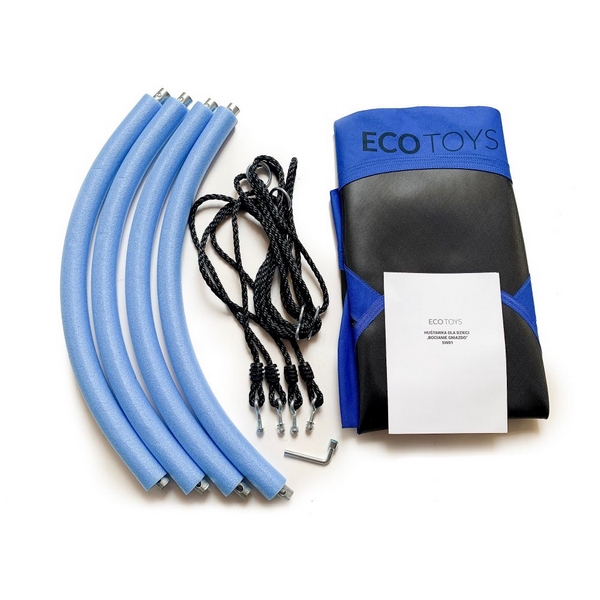 Leagan Ecotoys SW100 Cuib Barza Albastru - imagine 3