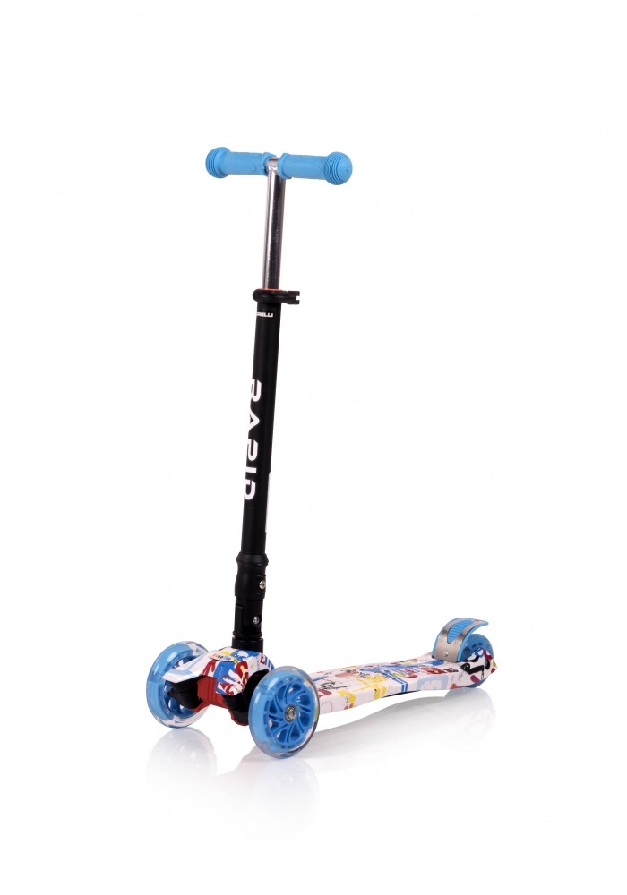 Trotineta Lorelli Rapid, 4 roti LED, Pliabila - imagine 5