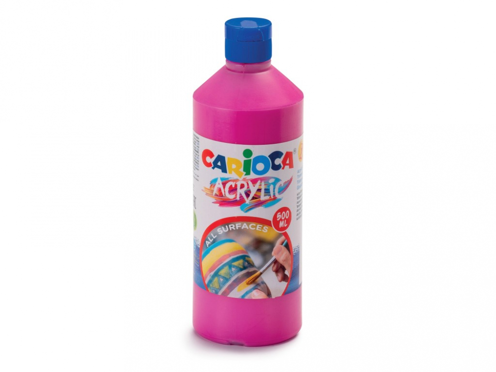 Carioca Acuarelă Acrilică Roz 500 ml