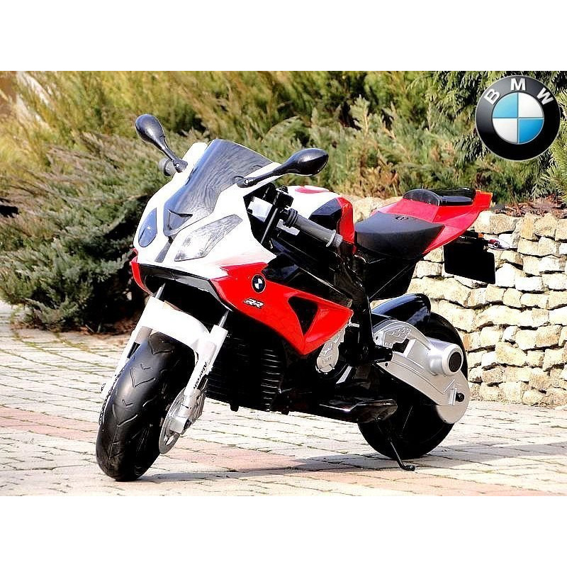 Motocicleta Electrică BMW S1000RR Roșu pentru Copii - imagine 6