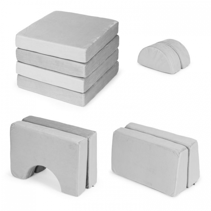 Canapea modulară Ecotoys copii 2 locuri - imagine 6