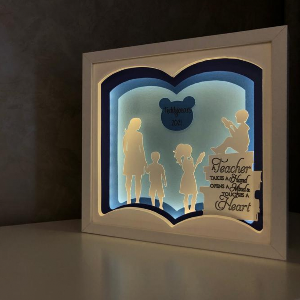 Tablou Luminos Învățătoare Noorhandmade - imagine 3