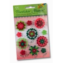 Set 11 flori fetru Berry | Folia Paper