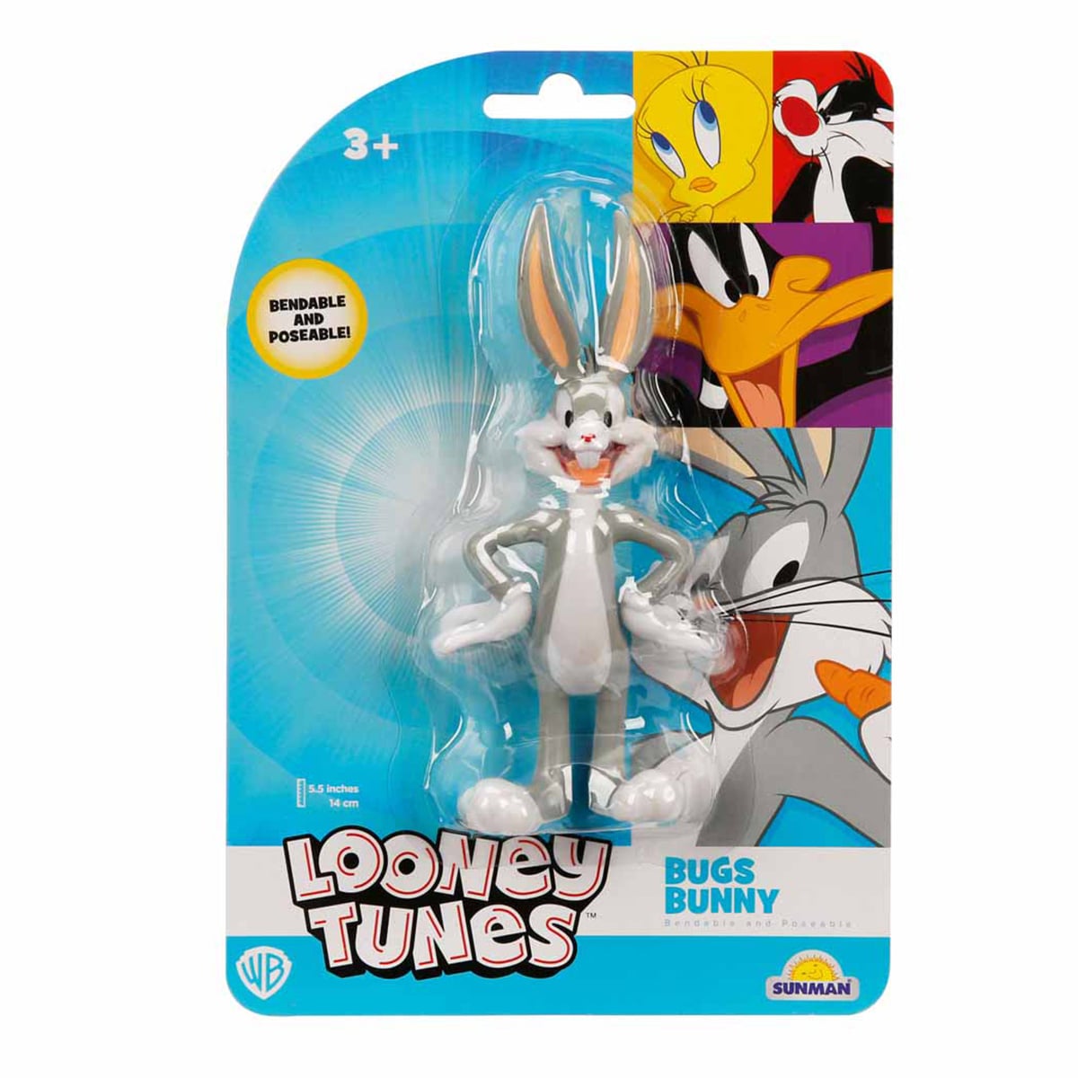 Figurina Bugs Bunny Looney Tunes, 14 cm