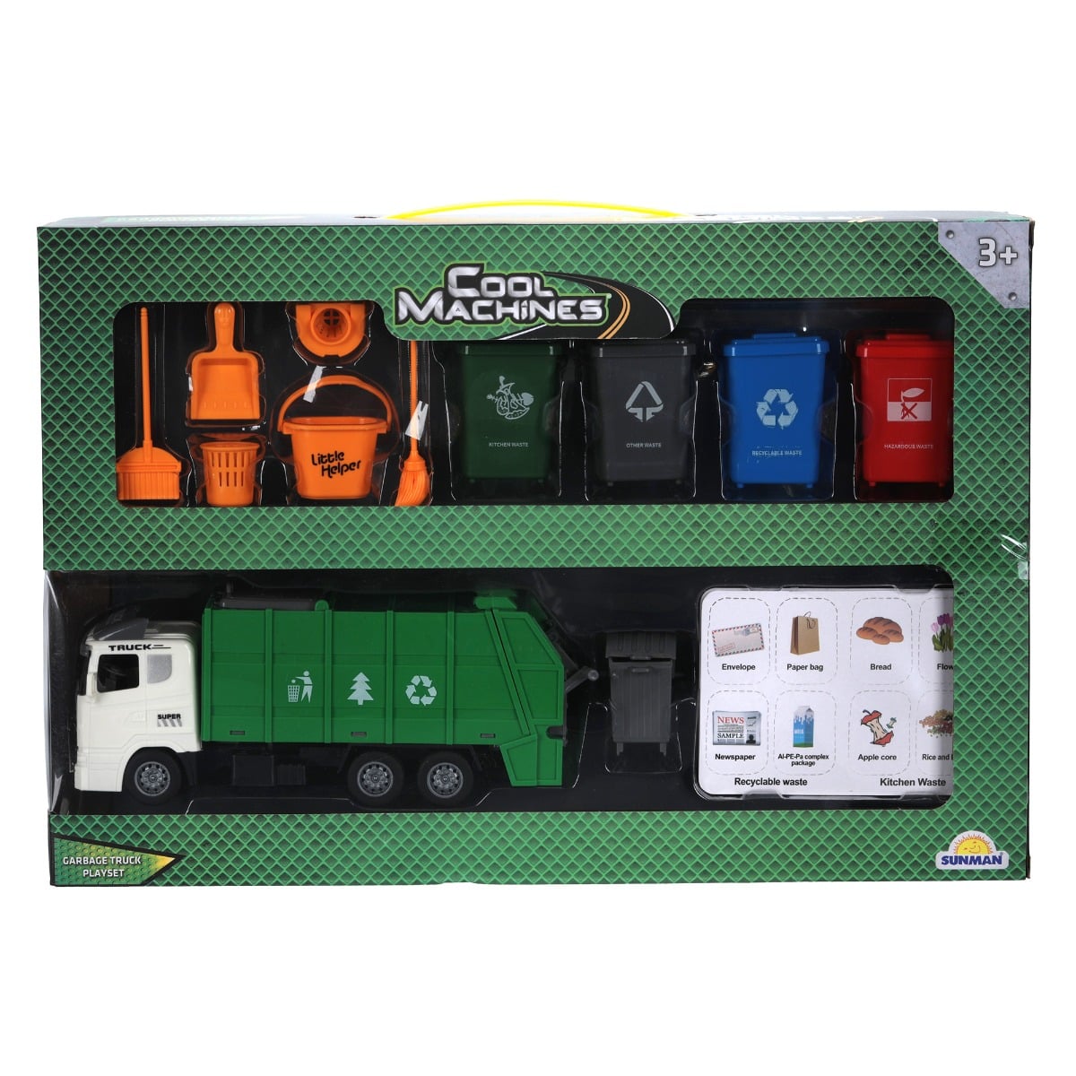 Set Camion Reciclare Cool Machines | Joc Educativ