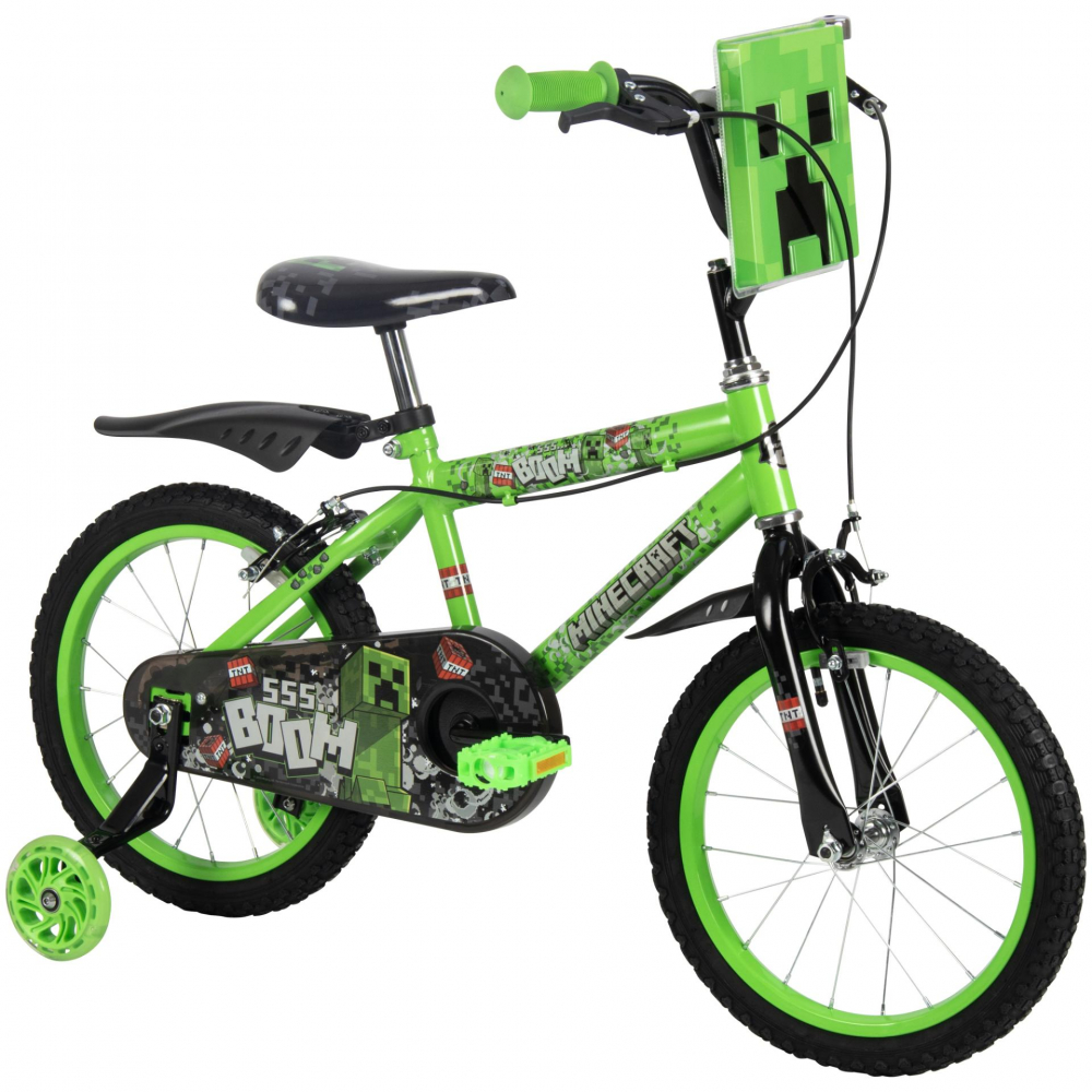 Huffy Minecraft 16 inch bicicleta copii - imagine 8