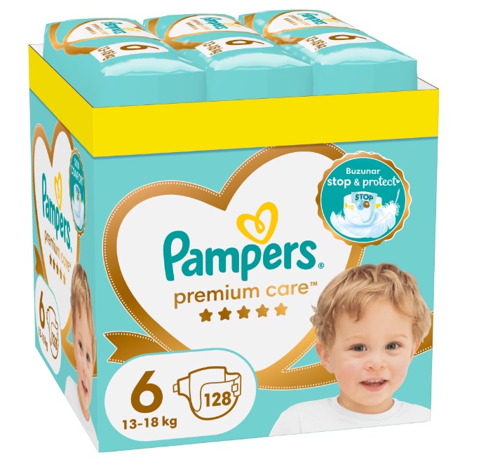 Scutece Pampers Premium Care XXL - Protecție Dublă - imagine 6